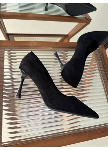 No Brand Лодочки чорні чорний з, — (371898991)