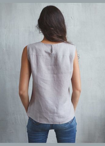 Сіро-бежева блузка cornett ВОЛ