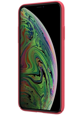 Чехол-накладка Super Frosted Shield Case Apple iPhone 11 Pro Max Red Nillkin (301783744)