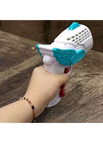 Пістолет з мильними бульбашками MIC бірюзовий ігровий автомат. ProDobro (367092986)