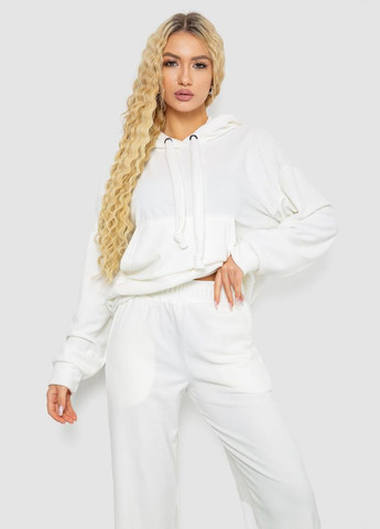 Спортивний костюм жіночий велюровий вільного крою чорний розмір L (sku_241R2001-20) Ager (316319355)