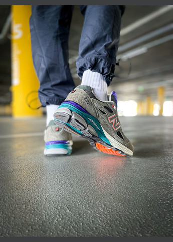 Коричневые всесезонные кроссовки мужские new balance 990 v3 brown | нью беланс 990 коричневые No Brand