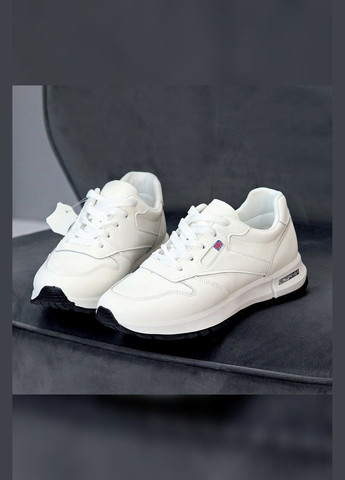 Белые летние белые кожаные кроссовки женские спортивные для бега весна лето Viki кросівки