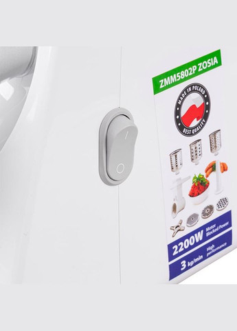 М'ясорубка ZMM5802P Zelmer (340060700)