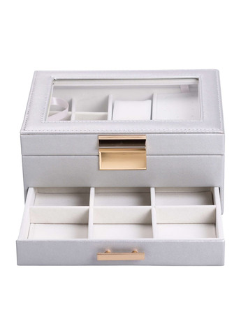 Ящик-органайзер для украшений 23х17х11см, Yiwu (328440492)