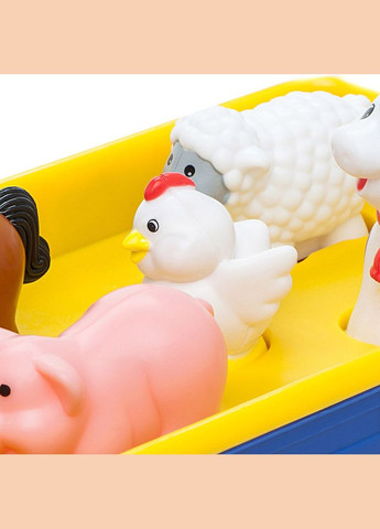 Игровой набор Трактор с прицепом 63180 Разноцветный (6900007362504) shop (6900007362504) KIDDI SMART (370808415)