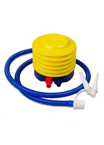 Надувное кресло диван с пуфом флокированным покрытием насосом максимальной нагрузкой 100 кг 116х88х83 см (480497-Prob) Бежевое Unbranded (336434315)