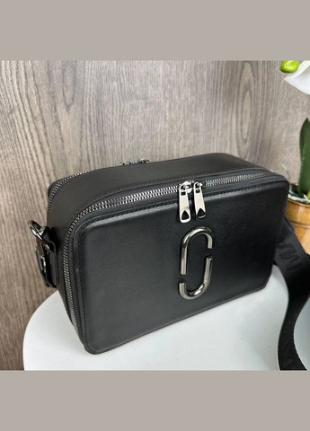 Модная женская мини сумочка клатч Черный с никелем No Brand (298997237)