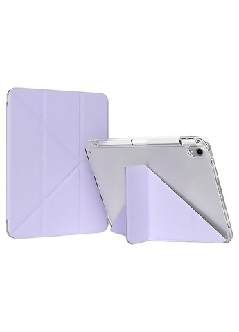 Чехол-книга Ultra Slim Origami Transparent с креплением Apple для Apple iPad Mini 7 2024 Purple (712937) BeCover (368679932)