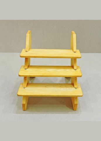 Подставка для цветов из дерева Бандалона карри (ЦВП-002103) No Brand (328226221)