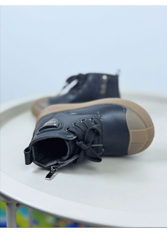 Черевики осінні дитячі чорні 1647 No Brand (367581232)