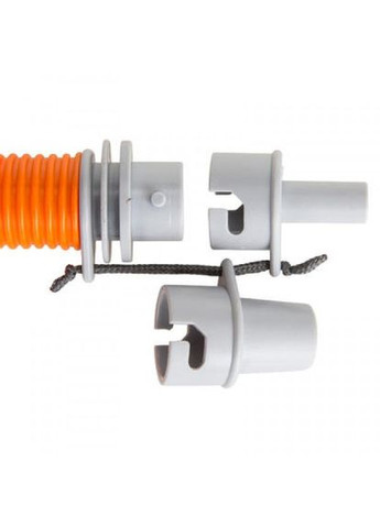 Ручной Насос Двойного Действия для Каяка/Байдарки (2 х 2,6 л) с Манометром Оранжевый Itiwit (342966683)