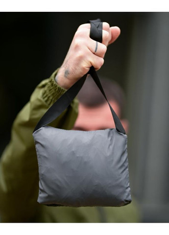 Светло-серая демисезонная ветровка карман stone island grey No Brand