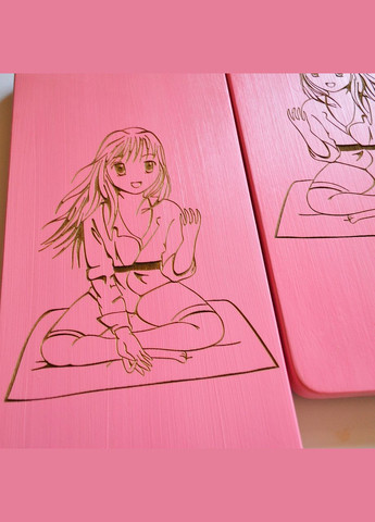 Дошка Садху (міднi + оцинковані) "Ніжність", дошка з цвяхами для йоги, крок 10мм. Дошка для стояння на цвяхах. No Brand (301482807)