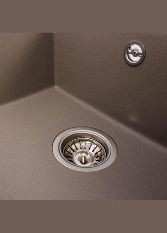 Гранитная матовая мойка MAGNUM 7950 (Дюна) Valeso (342069126)
