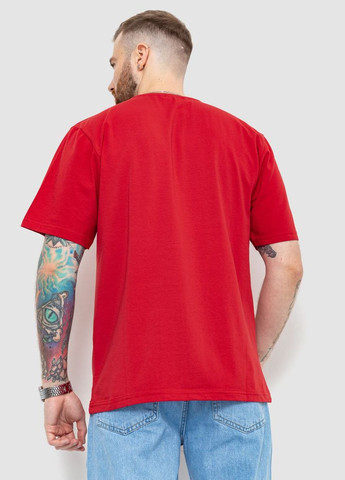 Красная футболка мужская батал, цвет белый, Ager
