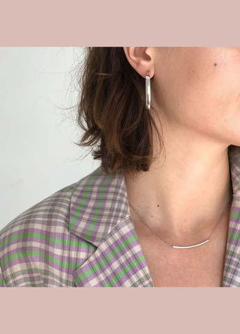 Серебряное колье без камней 18790 55 Oniks (264024994)