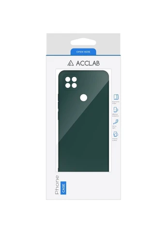 Чехол Silicone Case для Xiaomi Redmi 9C Dark Green (1283126602597) ACCLAB (391818526)