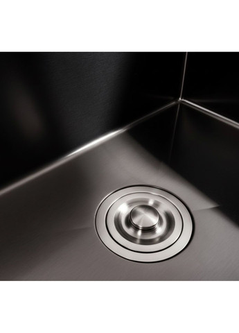 Кухонная мойка 58*43 PVD черная Handmade (3,0/1,5) Valeso (364359046)