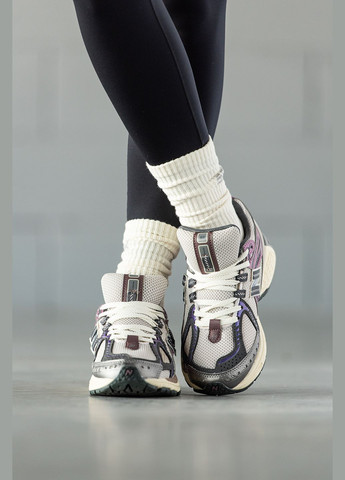 Кроссовки женские и мужские New Balance 1906R Grey Purple | Нью Баланс 1906 серые No Brand серые демисезоны (333811290)