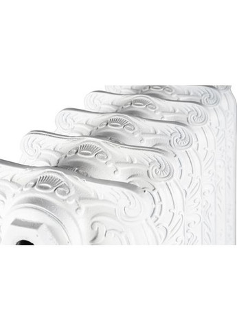 Чугунный ретро радиатор отопления, цвет белый мат. WarmWell Retrox 600 (346477110)