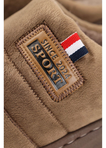 Капці домашні чоловічі колір коричневий CB-00276895 No Brand (342716402)