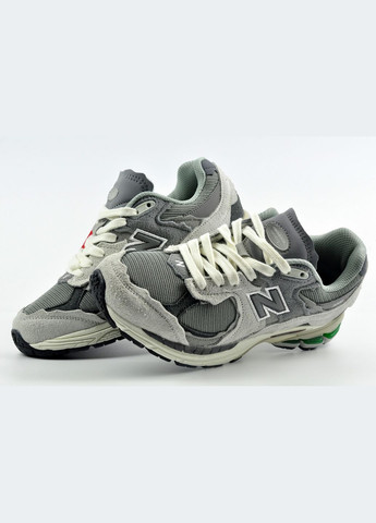 Кроссовки унисекс Balance 2002R No Brand комбинированные лето (323204216)