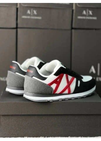 Цветные кроссовки black white red (размер ) No Brand Exchange
