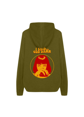 Худі з принтом "I said... god damn". Pulp Fiction (15426757171) ТiШОТКА (365245451)