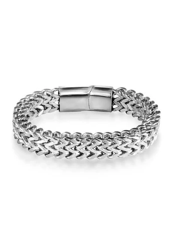 Браслет із неіржавкої сталі 18 см No Brand (386504034)