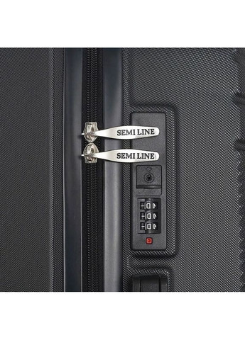 Чемодан 24" M 61л Black (DAS302975) Semi Line (350915924)