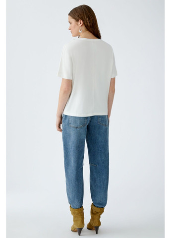 Жіноча футболка Біла Oui - (360856814)