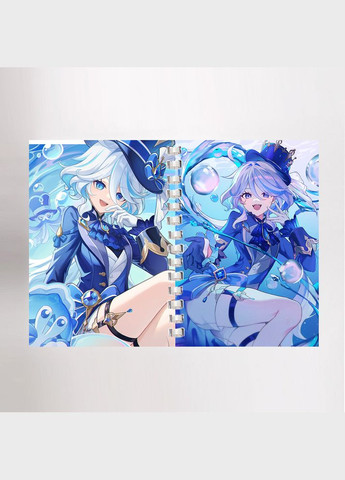 Блокнот Скетчбук Фуріна Фокалорс Геншин імпакт (sk0172) No Brand (326997546)
