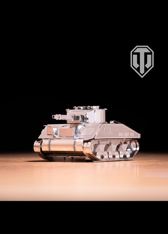 Колекційна модель-конструктор M4 Sherman танк World of Tanks MT070 Metal Time (267507707)