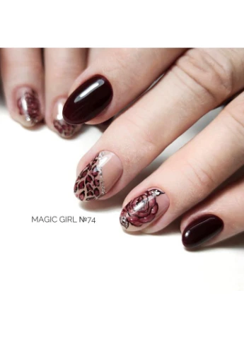 Гель-лак 74 гнила вишня 8 мл Magic Girl (370388689)