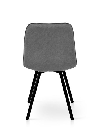 Кухонний стілець SOFT Чорний/Темно-сірий 857538-01 857538 Comfort Line (355467928)