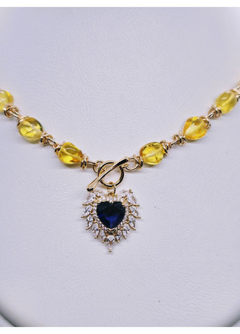 Намисто 3345 з бурштину Медовий відтінок 50 см MINOV (356508916)