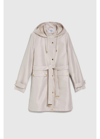 Бежевая демисезонная куртка Moodo