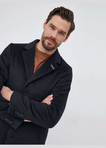 Темно-синє Пальто Scotch & Soda