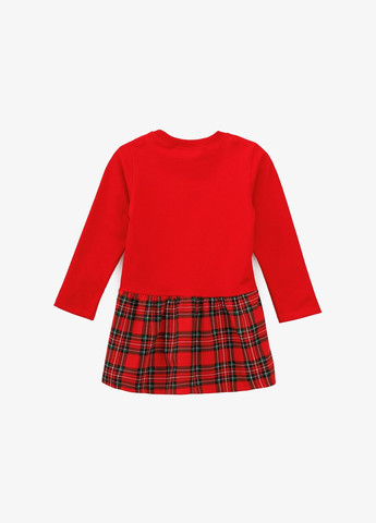 Червона сукня святкова з принтом для дівчинки 10740.1 104 см (ny) shop (2000990781239) Atabey (357436249)