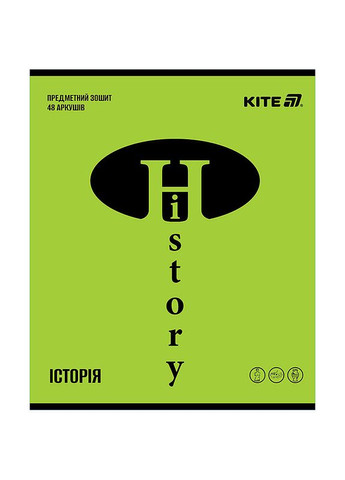 Набір зошитів ПРЕДМЕТКА 48 арк. 10 шт, soft.+УФ-лак " "/ Bright Kite (342416120)