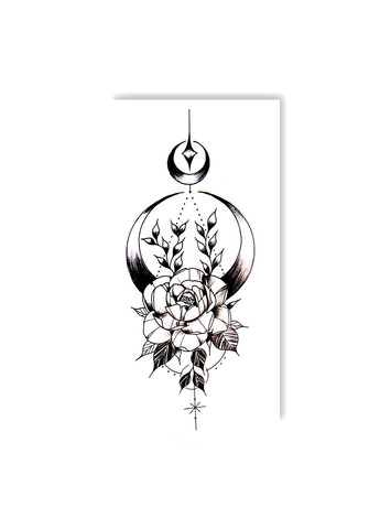 Тату "Ночная роза" Tattooshka (303140509)