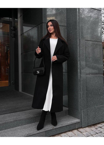 Черное демисезонное Пальто Garna