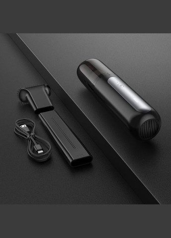 Автомобільний бездротовий акумуляторний пилосос ZP1 Сірий Hoco (335835253)