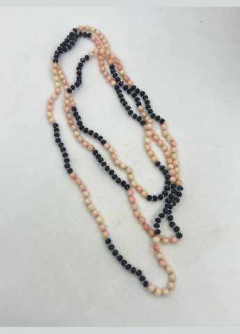 Бусы коралл и чешское стекло 118 см No Brand (322007160)