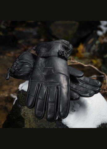 Перчатки зимние кожаные Black M-TAC (315146905)