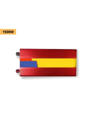 Інвертор перетворювач напруги з 12V на 220V 1500W червоний (MER-15280) XPRO (392930994)
