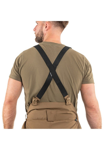 Штани Pentagon Hurricane зі шлейками - Coyote Pentagon Tactical (358118274)