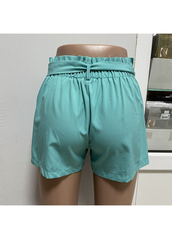 Шорти жіночі тонкі короткі легкі кишені пояс гумка S м'ята No Brand (363053933)