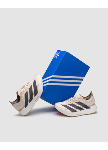 КРОССОВКИ ЖЕНСКИЕ ADIDAS ADIZERO ADIOS PRO 3 M BEIGE АДИДАС АДИЗЕРО No Brand бежевые демисезоны (368861733)